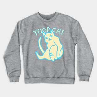 Yoga Cat 01 Crewneck Sweatshirt